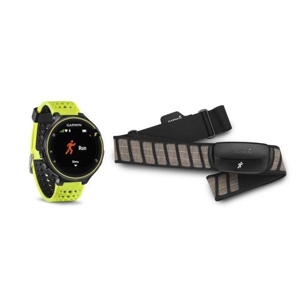 garmin forerunner 230 hr gps laufcomputer laufuhr gps-uhr-gelb